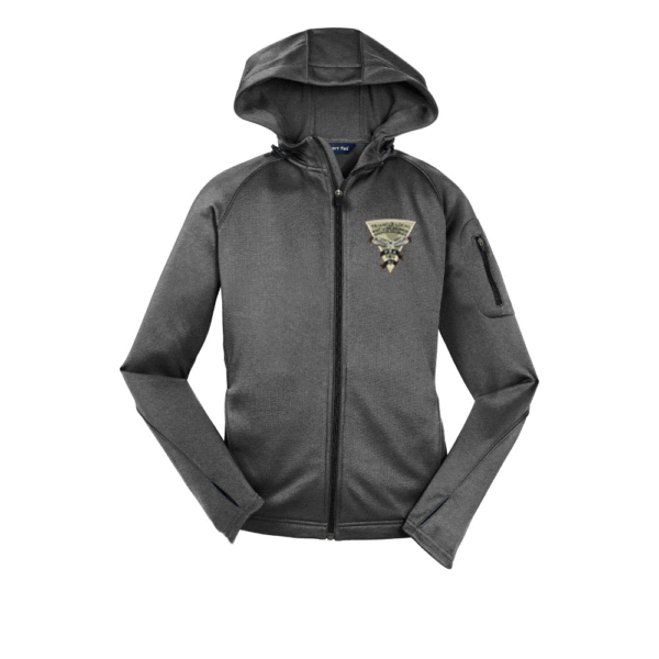 Sport-Tek® Ladies Tech Fleece Full-Zip Hooded Jacket - Image 2