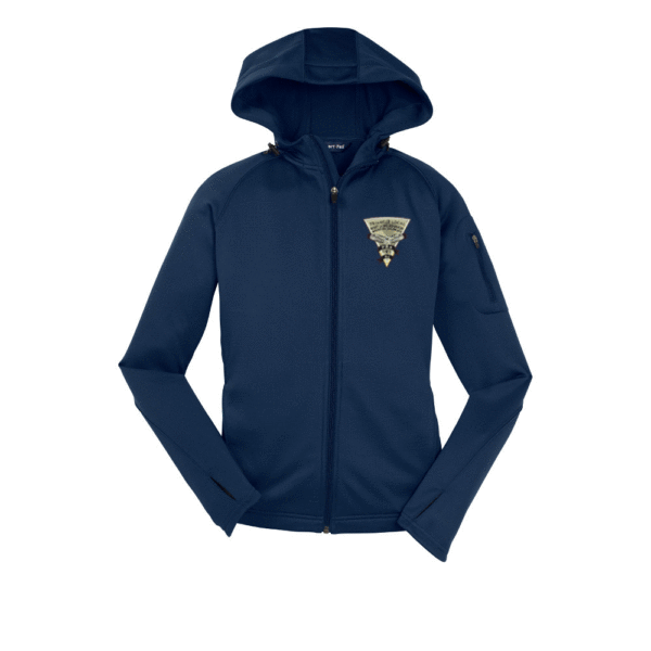 Sport-Tek® Ladies Tech Fleece Full-Zip Hooded Jacket - Image 3