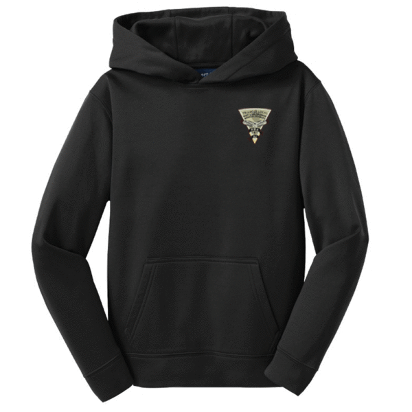 Sport-Tek Youth Sport-Wick Fleece Hooded Pullover - Image 2