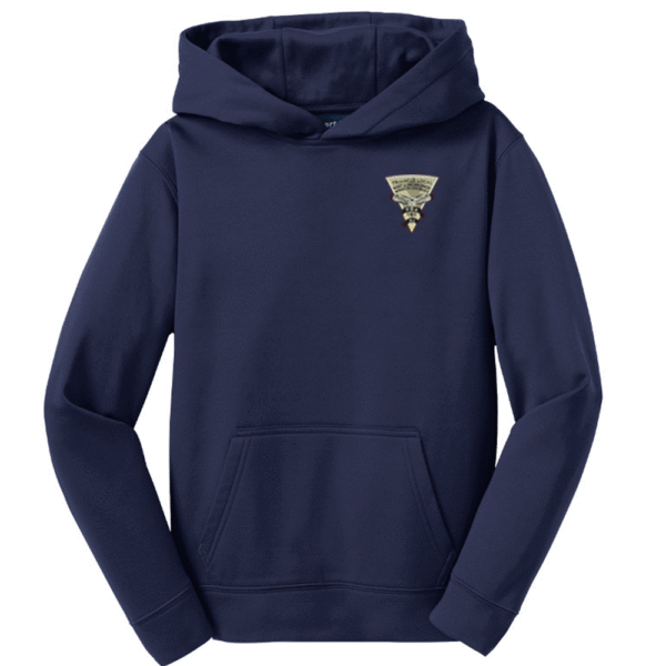 Sport-Tek Youth Sport-Wick Fleece Hooded Pullover - Image 4