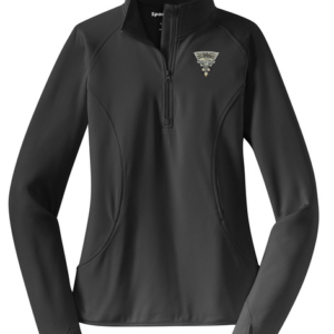 Sport-Tek Ladies Sport-Wick Stretch 1/2-Zip Pullover