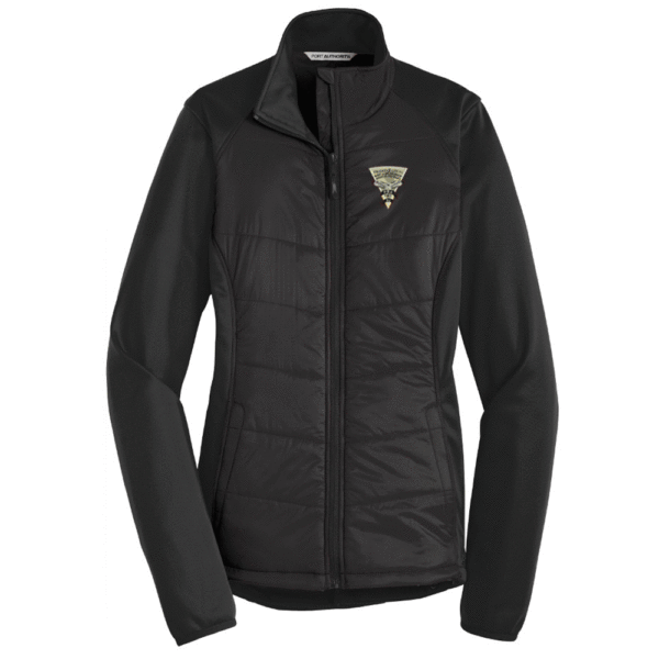 Port Authority Ladies Hybrid Soft Shell Jacket - Image 2