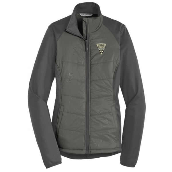 Port Authority Ladies Hybrid Soft Shell Jacket - Image 4