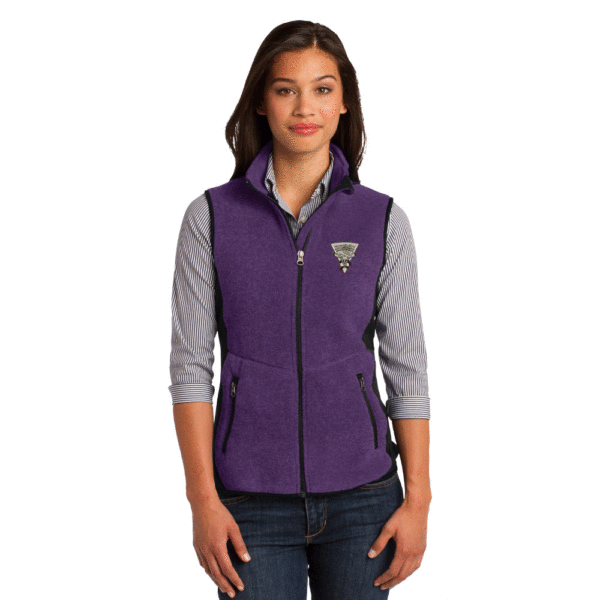 Port Authority Ladies R-Tek Pro Fleece Full-Zip Vest - Image 3