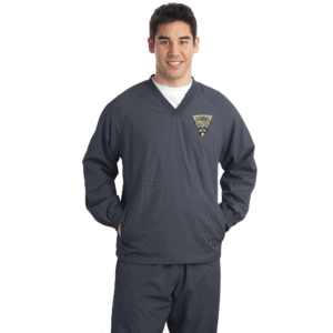 Sport-Tek V-Neck Raglan Wind Shirt
