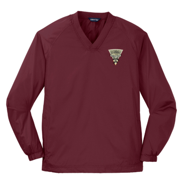 Sport-Tek V-Neck Raglan Wind Shirt - Image 3