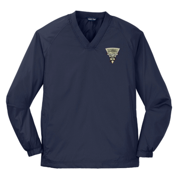 Sport-Tek V-Neck Raglan Wind Shirt - Image 4