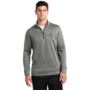 Sport-Tek  PosiCharge  Sport-Wick  Heather Fleece 1/4-Zip Pullover