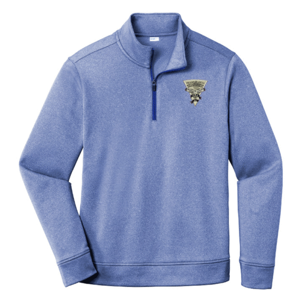 Sport-Tek  PosiCharge  Sport-Wick  Heather Fleece 1/4-Zip Pullover - Image 4