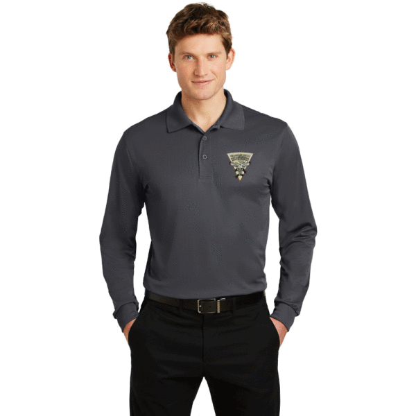 Sport-Tek Long Sleeve Micropique Sport-Wick Polo - Image 3